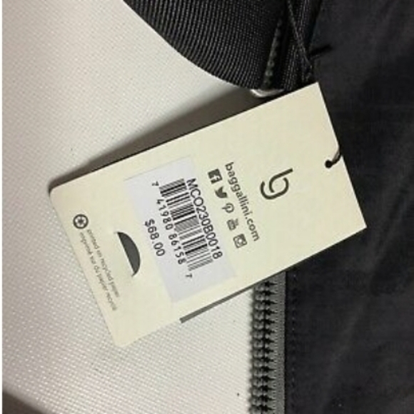 Baggallini Bags Baggallini Comrade Black Nylon Crossbody 3 Zipper